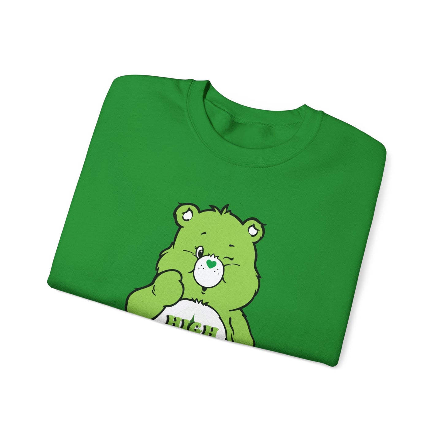 Care Bear High AF Unisex Heavy Blend™ Crewneck Sweatshirt - MKcreativeprints