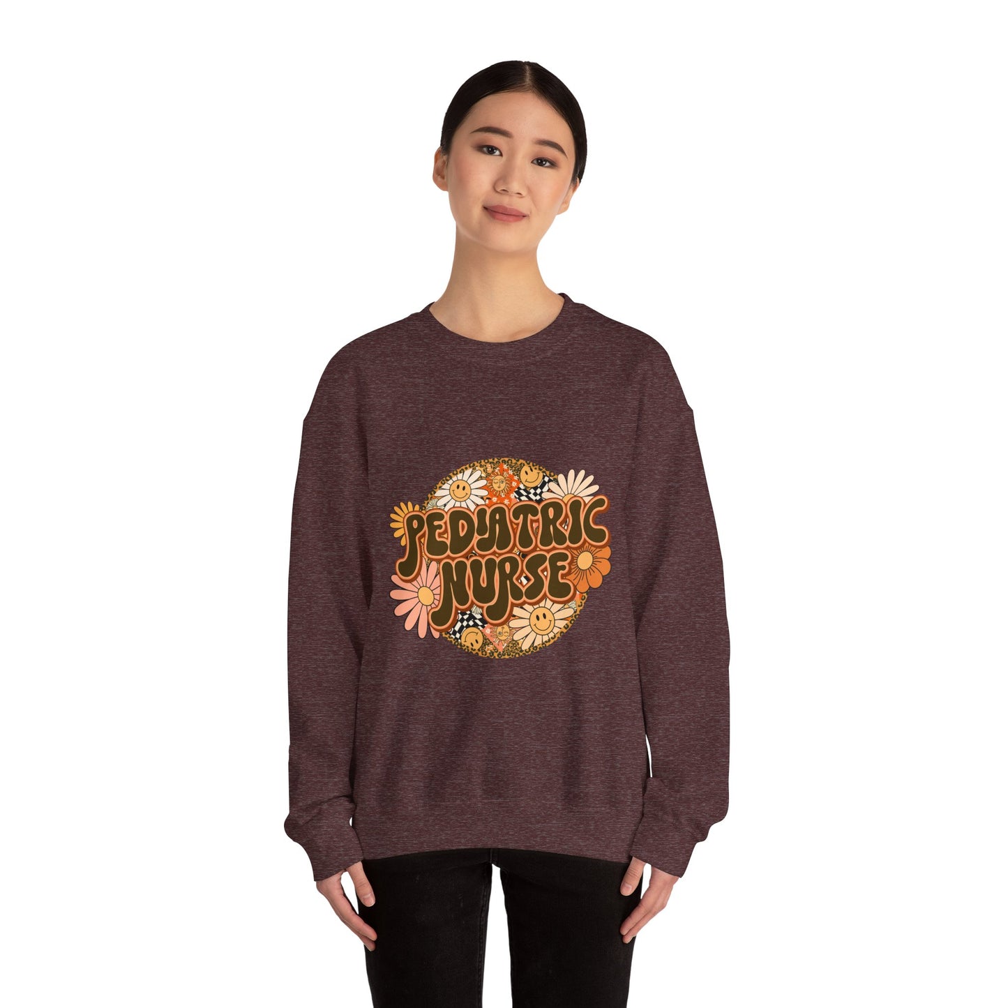 Pediatric Nurse Sweatshirt - Unisex Heavy Blend Crewneck - MKcreativeprints