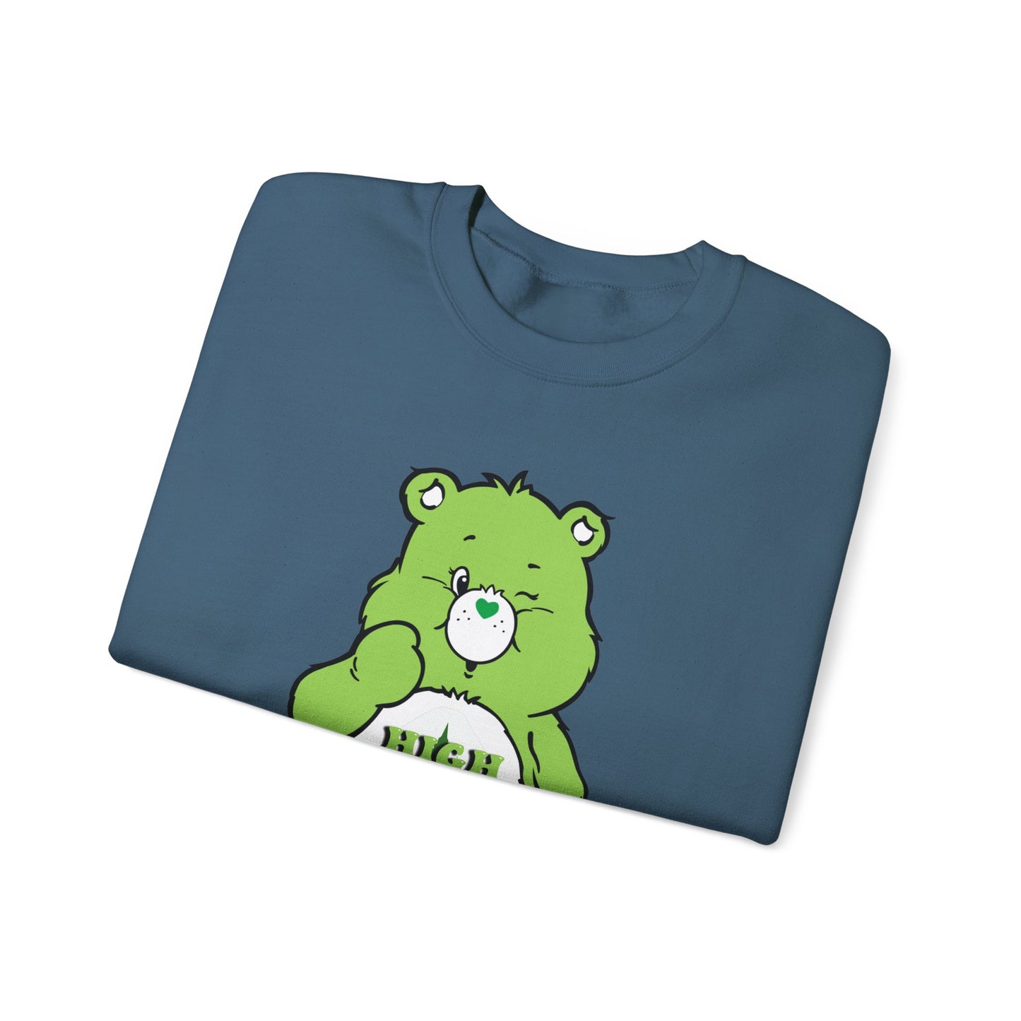 Care Bear High AF Unisex Heavy Blend™ Crewneck Sweatshirt - MKcreativeprints