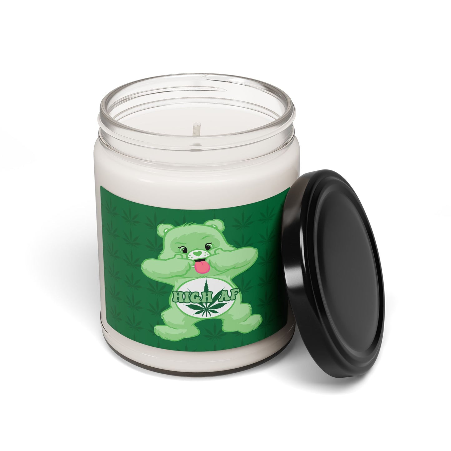 High AF Custom Bear Scented Soy Candle, 9oz - MKcreativeprints