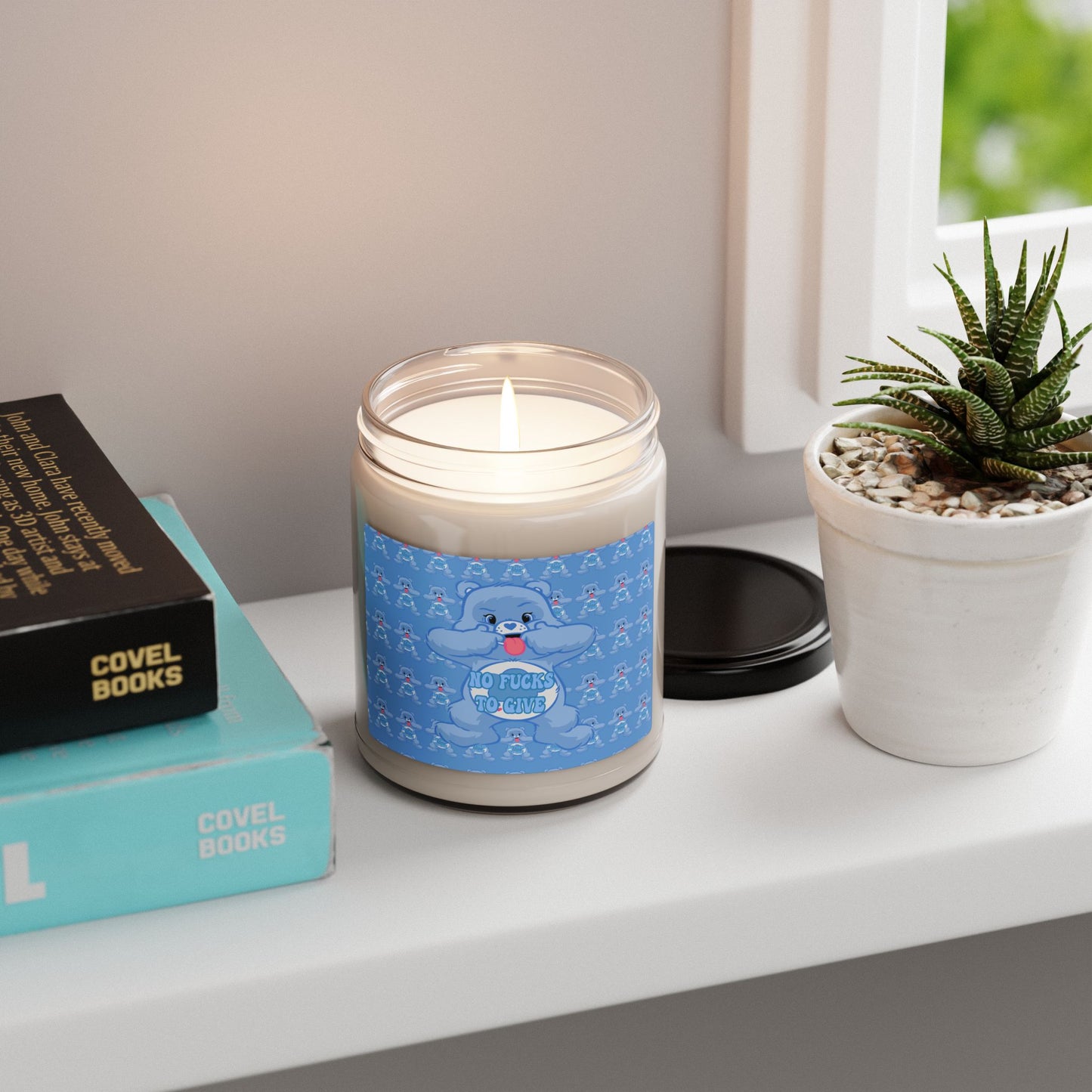 NO F@CKS to Give Scented Soy Candle, 9oz - MKcreativeprints