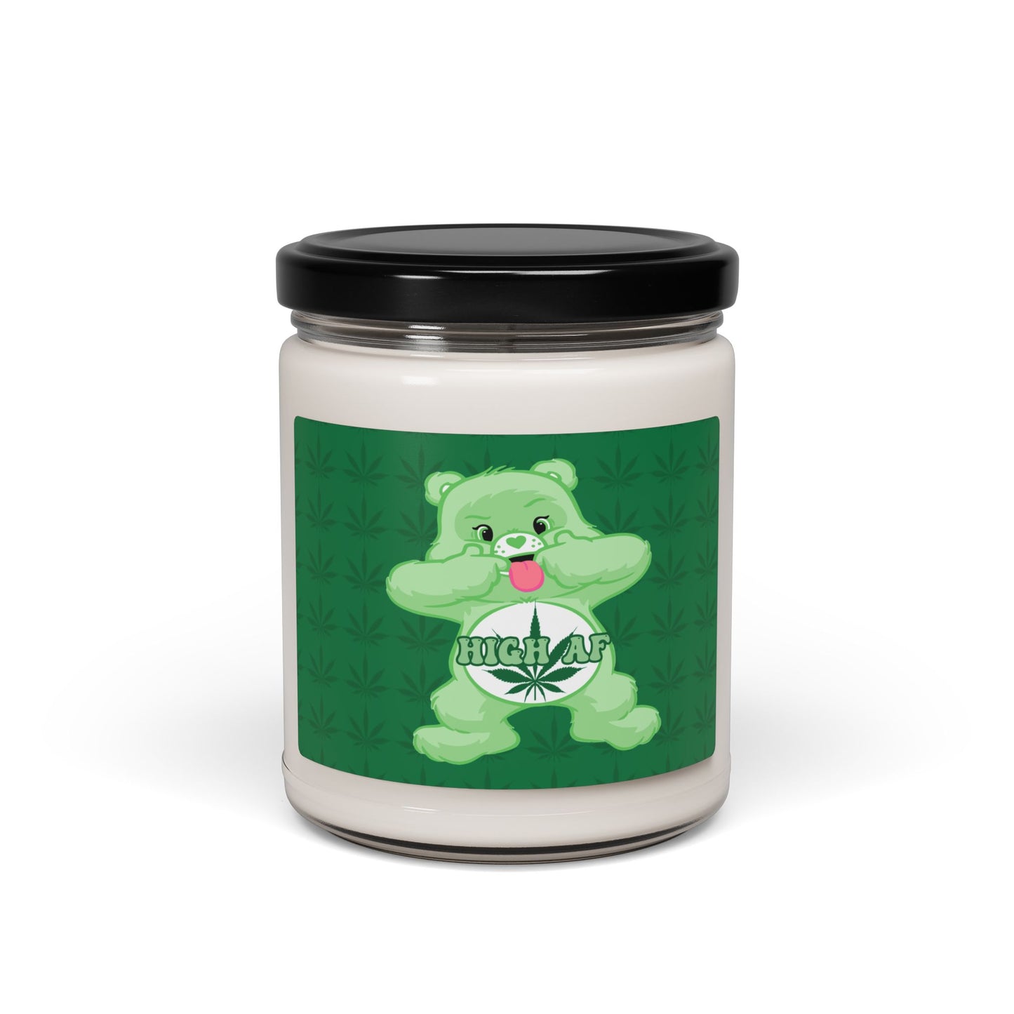 High AF Custom Bear Scented Soy Candle, 9oz - MKcreativeprints