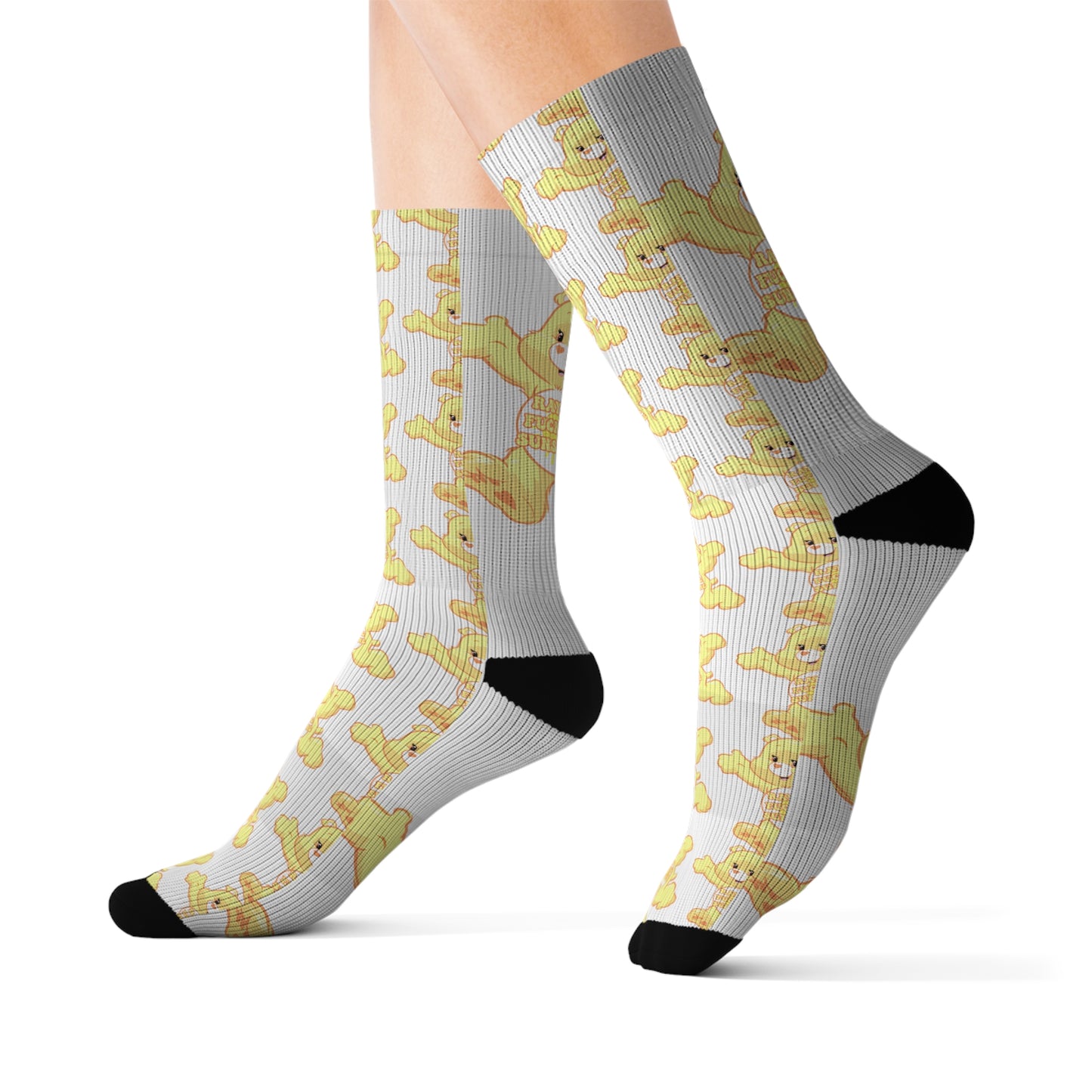 Ray of F@cken Sunshine Sublimation Socks - MKcreativeprints
