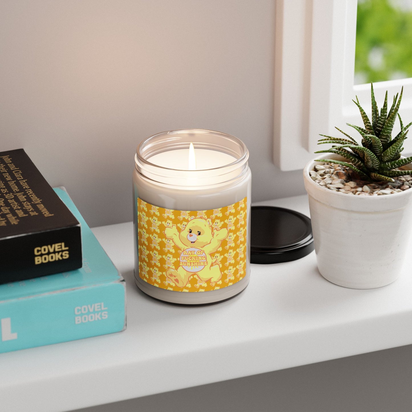 Ray of F@cken Sunshine Scented Soy Candle, 9oz - MKcreativeprints