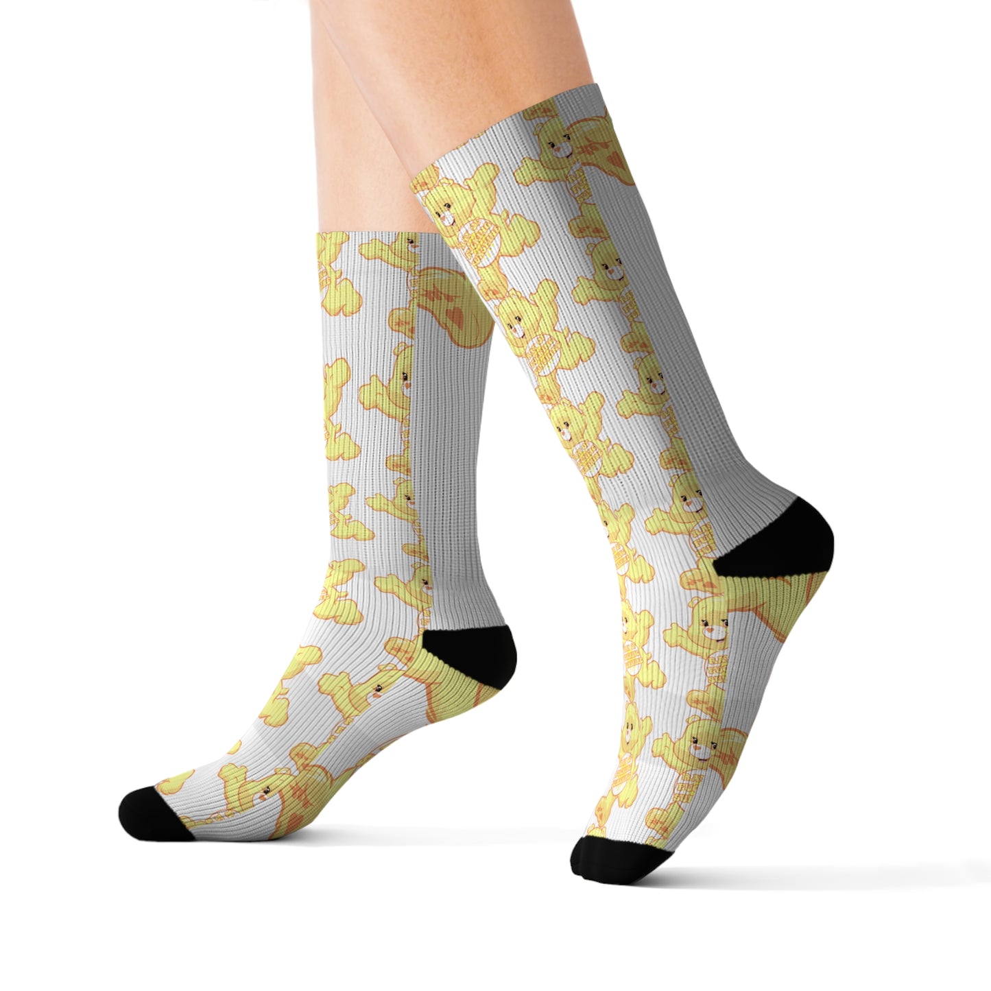 Ray of F@cken Sunshine Sublimation Socks - MKcreativeprints