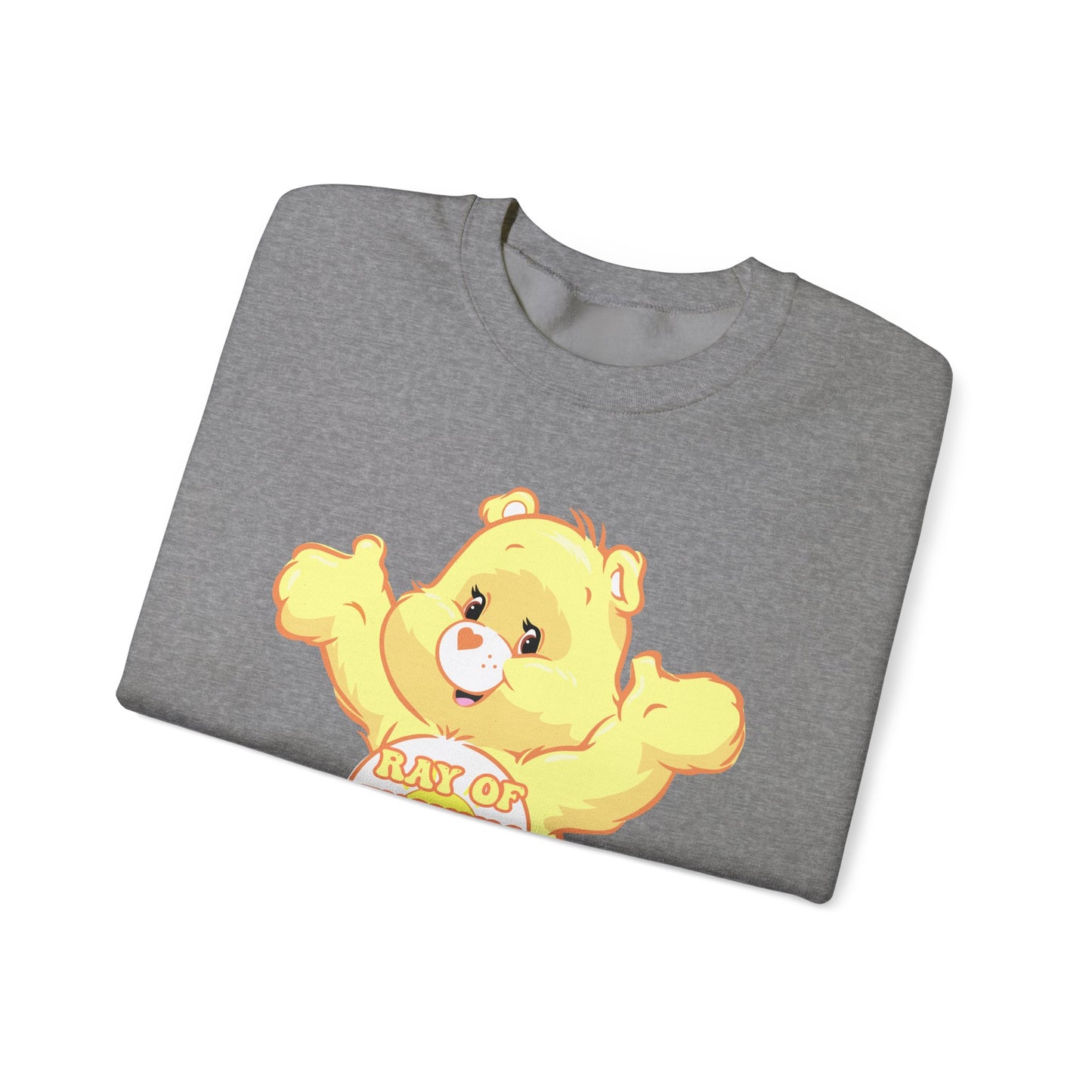 Ray of Fucking Sunshine Curse Swear Care Bear Unisex Heavy Blend™ Crewneck Sweatshirt - MKcreativeprints