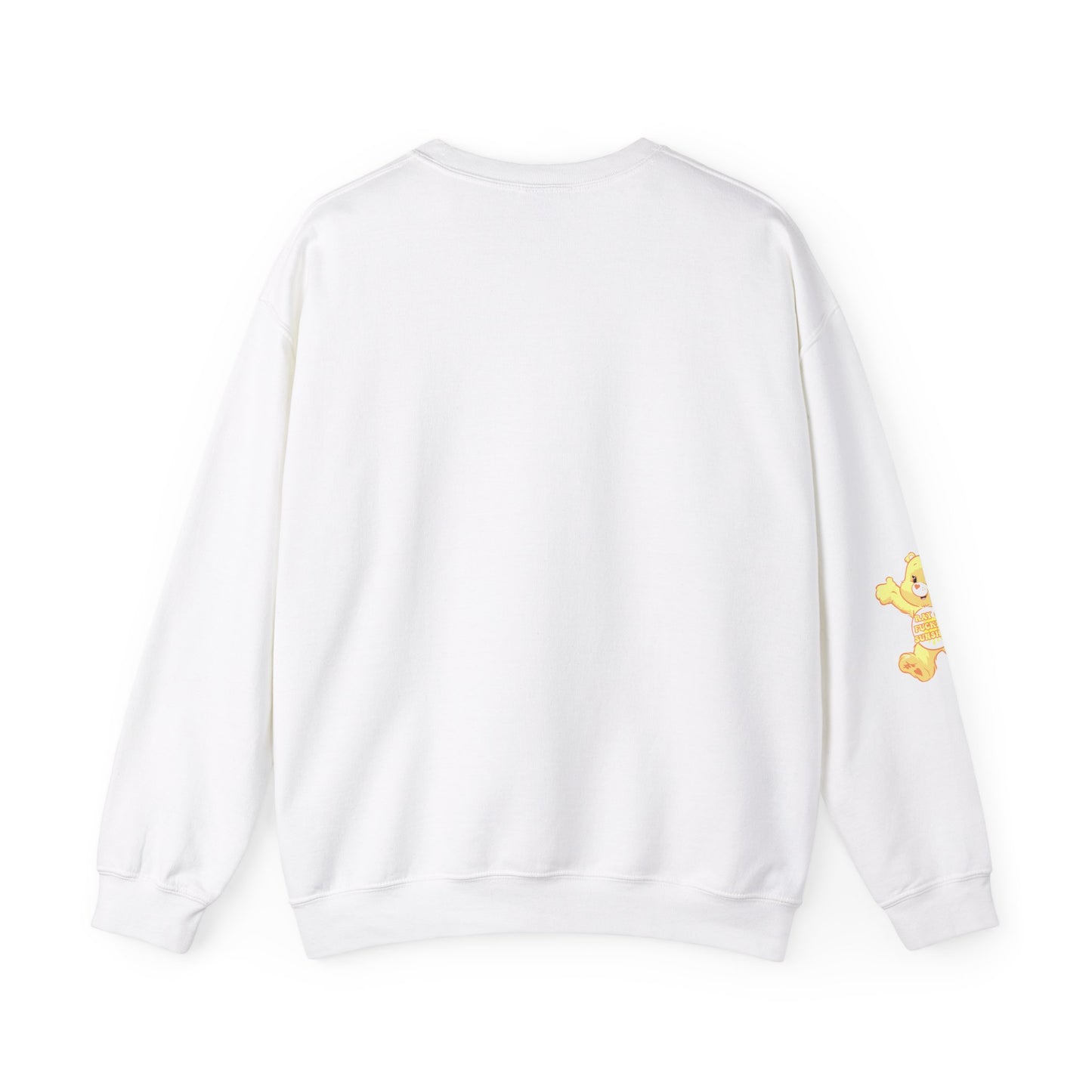 Ray of Fucking Sunshine Curse Swear Care Bear Unisex Heavy Blend™ Crewneck Sweatshirt - MKcreativeprints