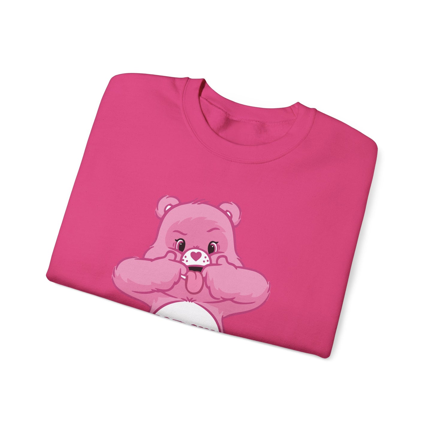 Eat Shit Curse Care Bear Unisex Heavy Blend™ Crewneck Sweatshirt - MKcreativeprints