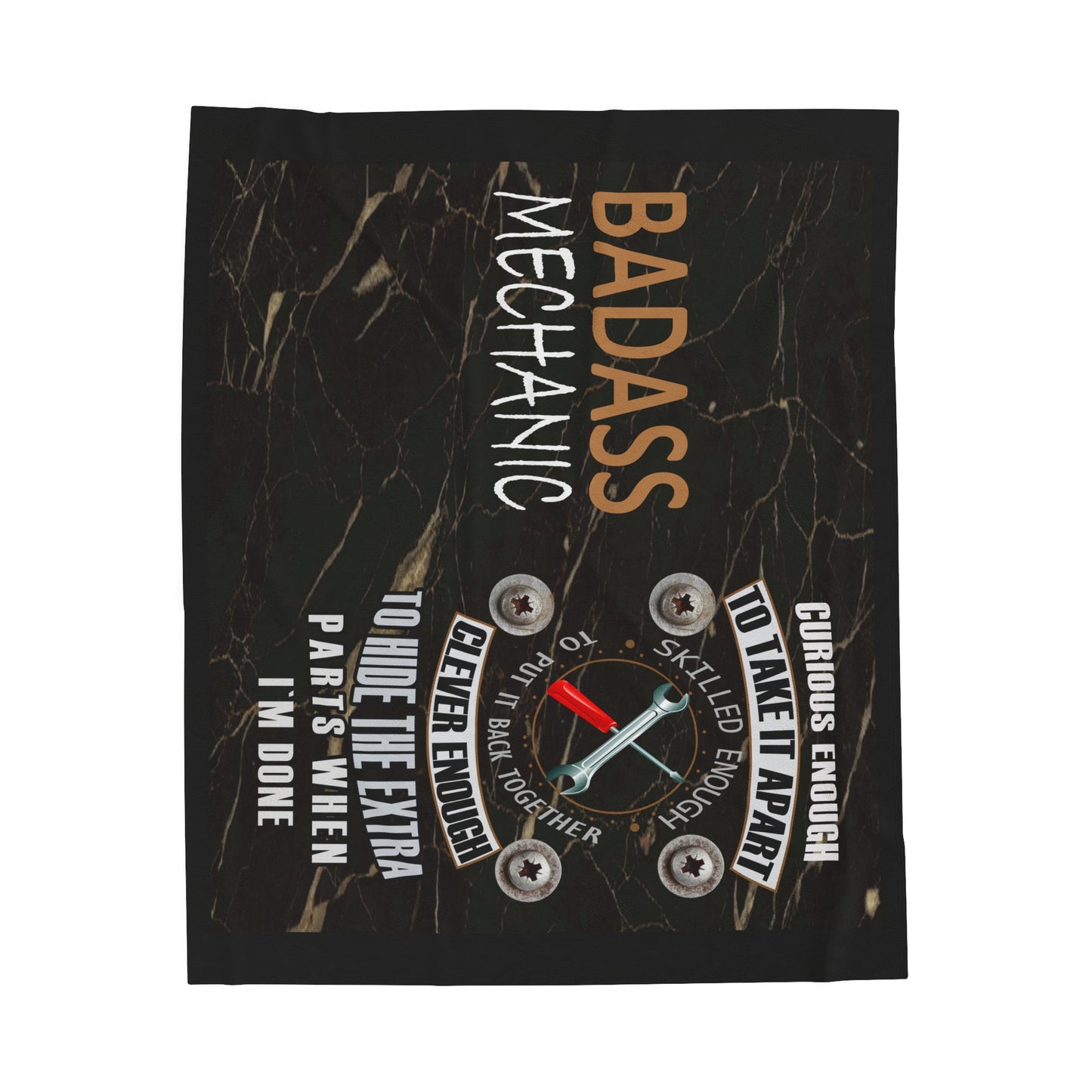 Best Mechanic Custom Blanket - MKcreativeprints