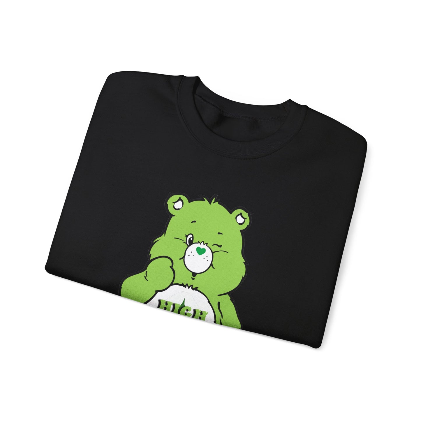 Care Bear High AF Unisex Heavy Blend™ Crewneck Sweatshirt - MKcreativeprints