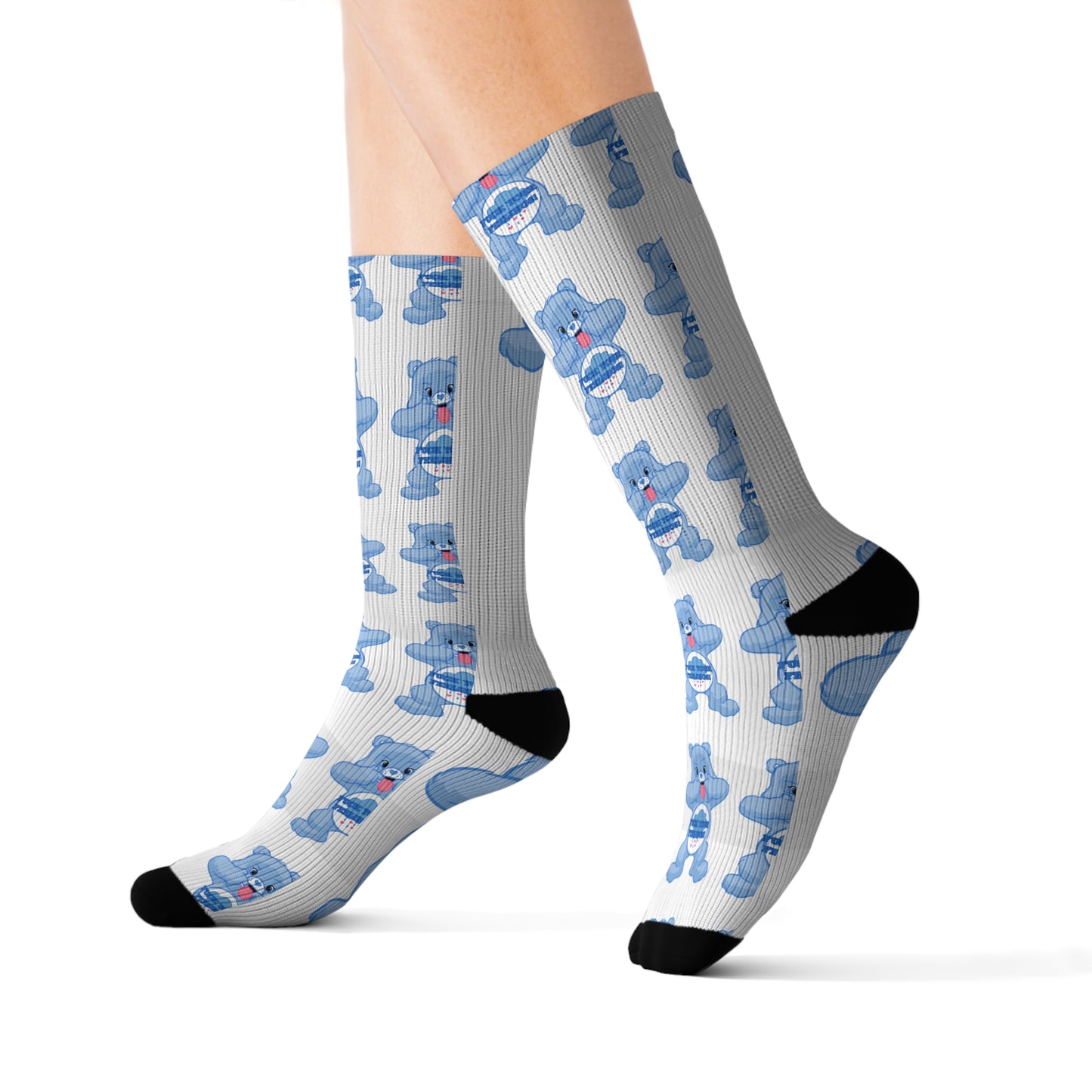 NO F@CKS to Give Sublimation Socks - MKcreativeprints