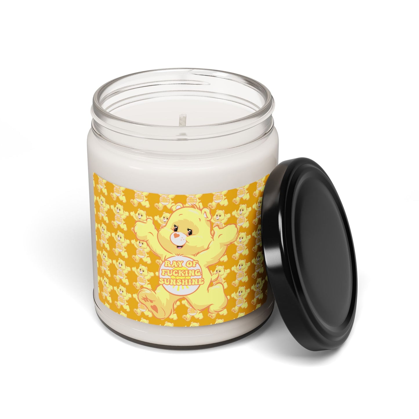 Ray of F@cken Sunshine Scented Soy Candle, 9oz - MKcreativeprints