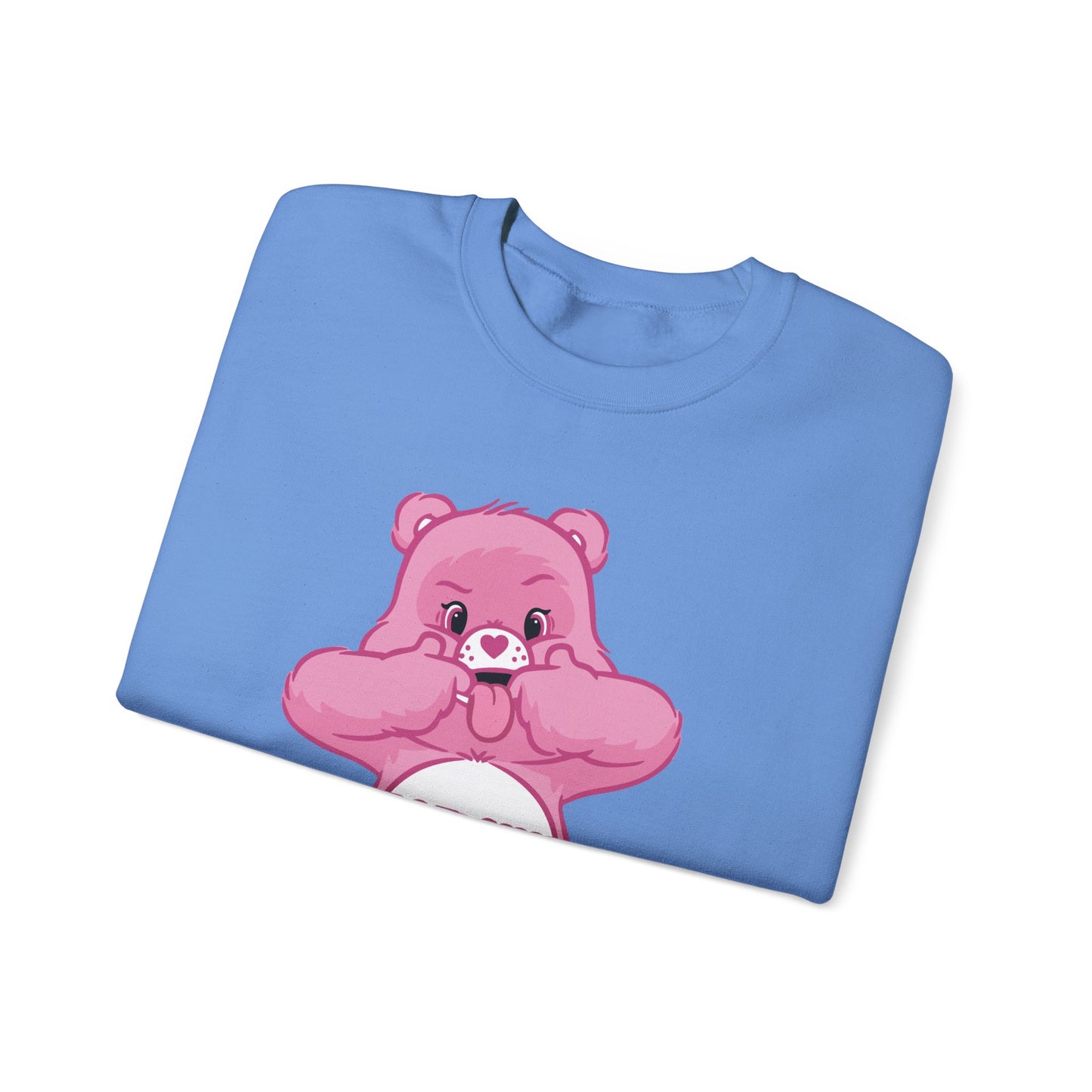 Eat Shit Curse Care Bear Unisex Heavy Blend™ Crewneck Sweatshirt - MKcreativeprints