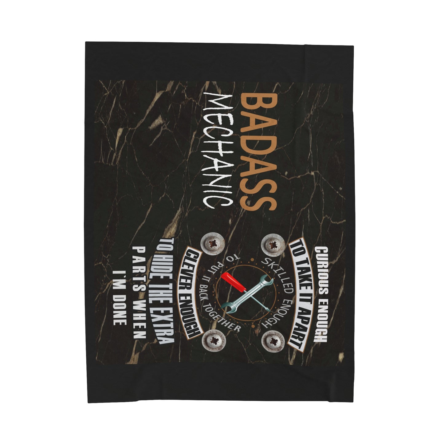 Best Mechanic Custom Blanket - MKcreativeprints