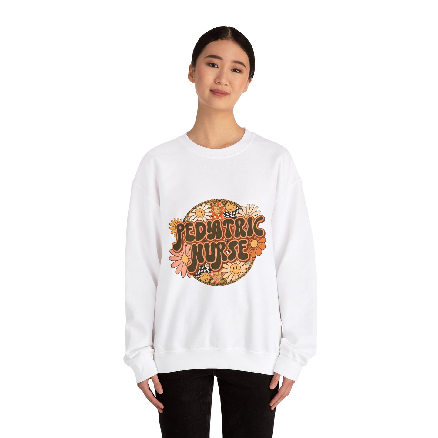 Pediatric Nurse Sweatshirt - Unisex Heavy Blend Crewneck - MKcreativeprints