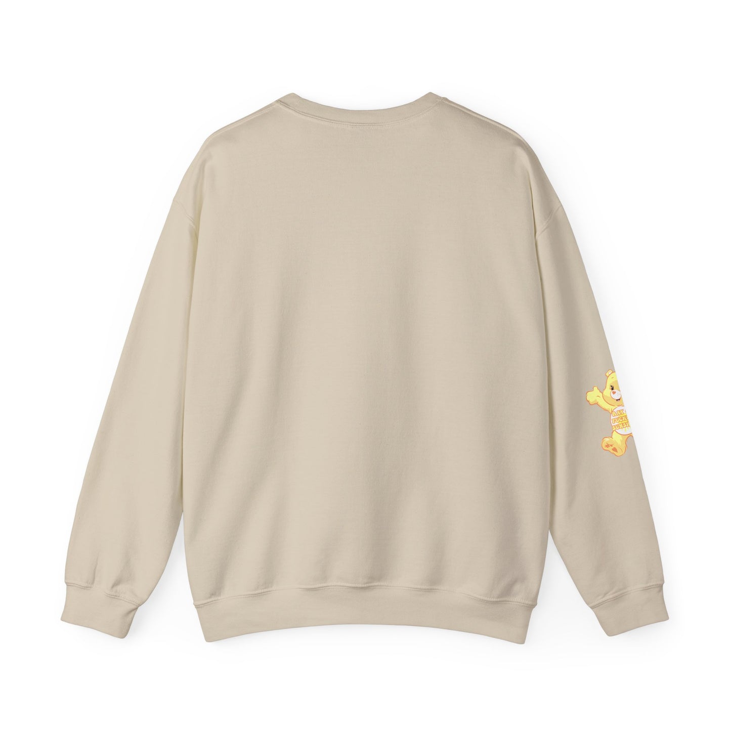 Ray of Fucking Sunshine Curse Swear Care Bear Unisex Heavy Blend™ Crewneck Sweatshirt - MKcreativeprints
