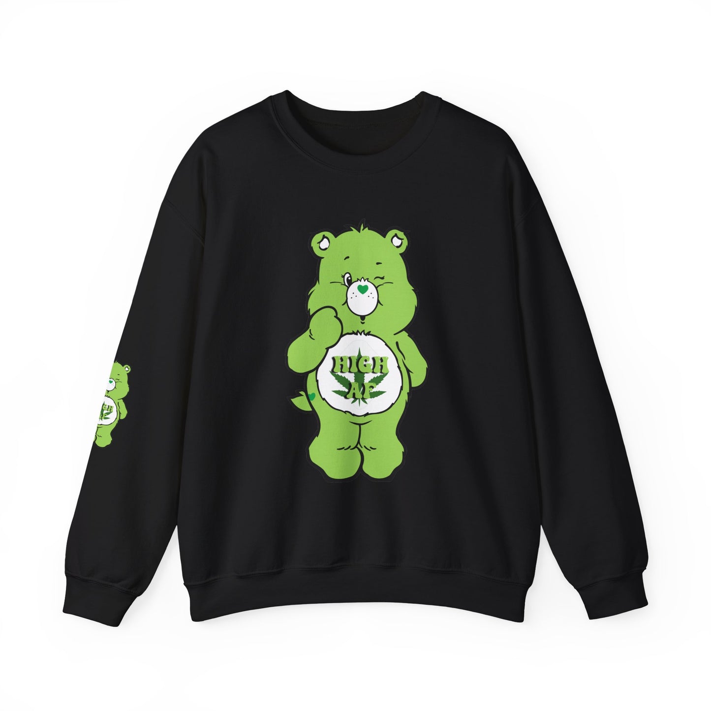 Care Bear High AF Unisex Heavy Blend™ Crewneck Sweatshirt - MKcreativeprints