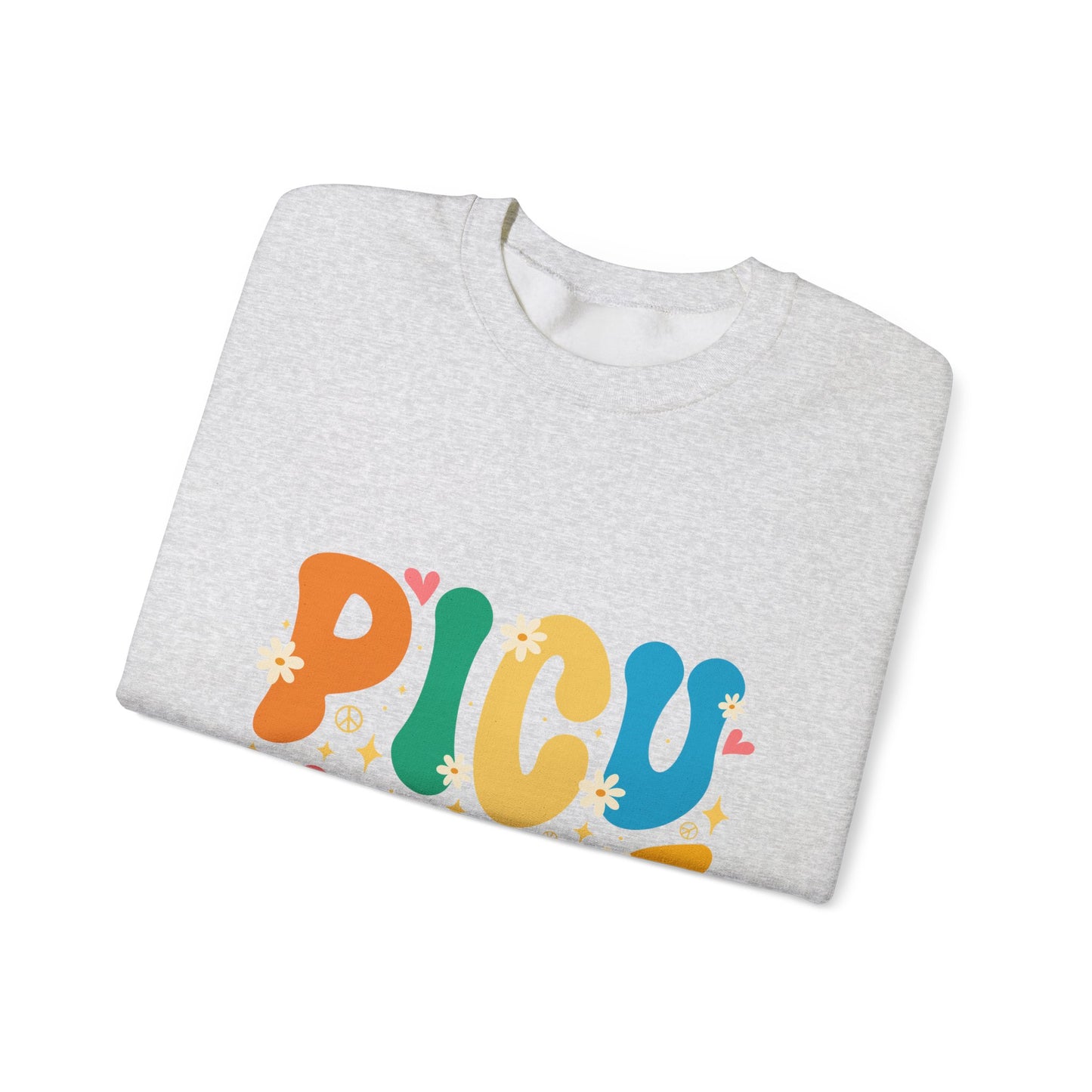 PICU Nurse Unisex Heavy Blend™ Crewneck Sweatshirt - MKcreativeprints
