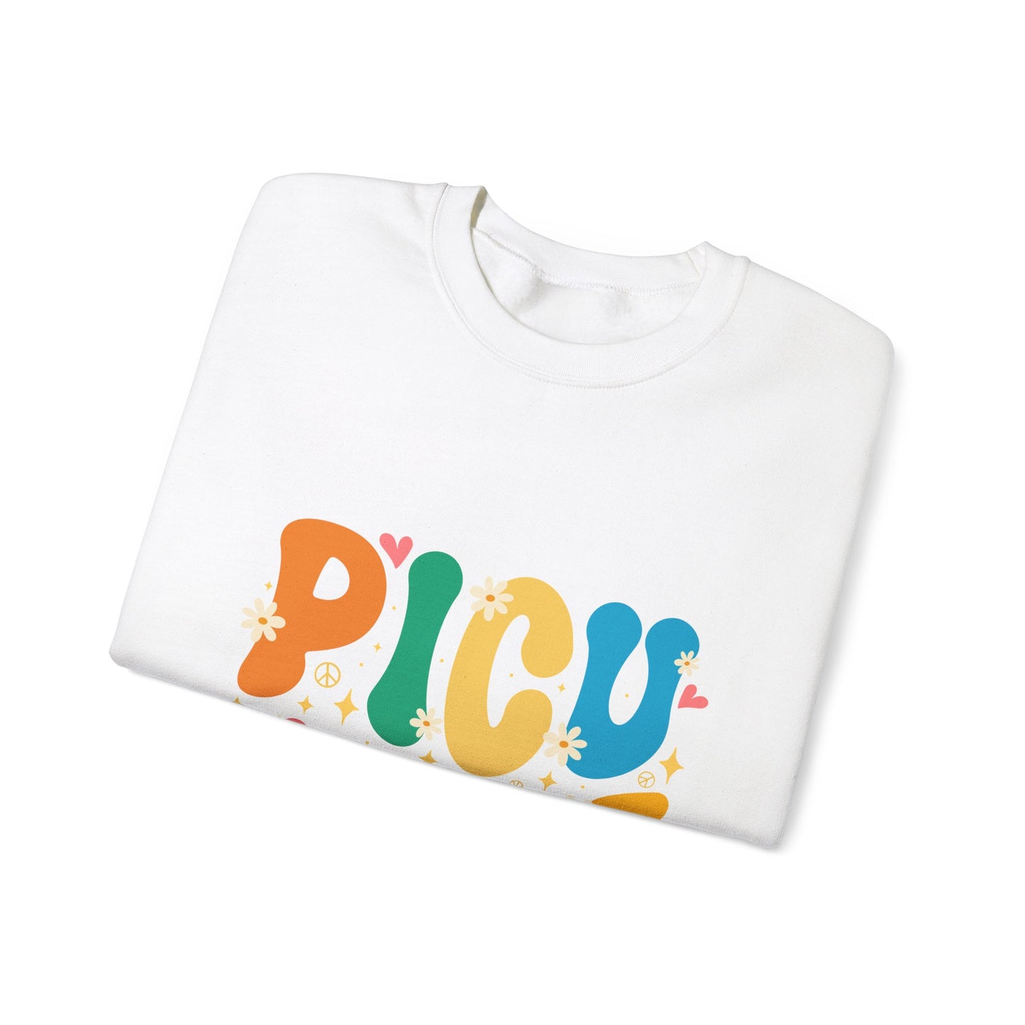 PICU Nurse Unisex Heavy Blend™ Crewneck Sweatshirt - MKcreativeprints