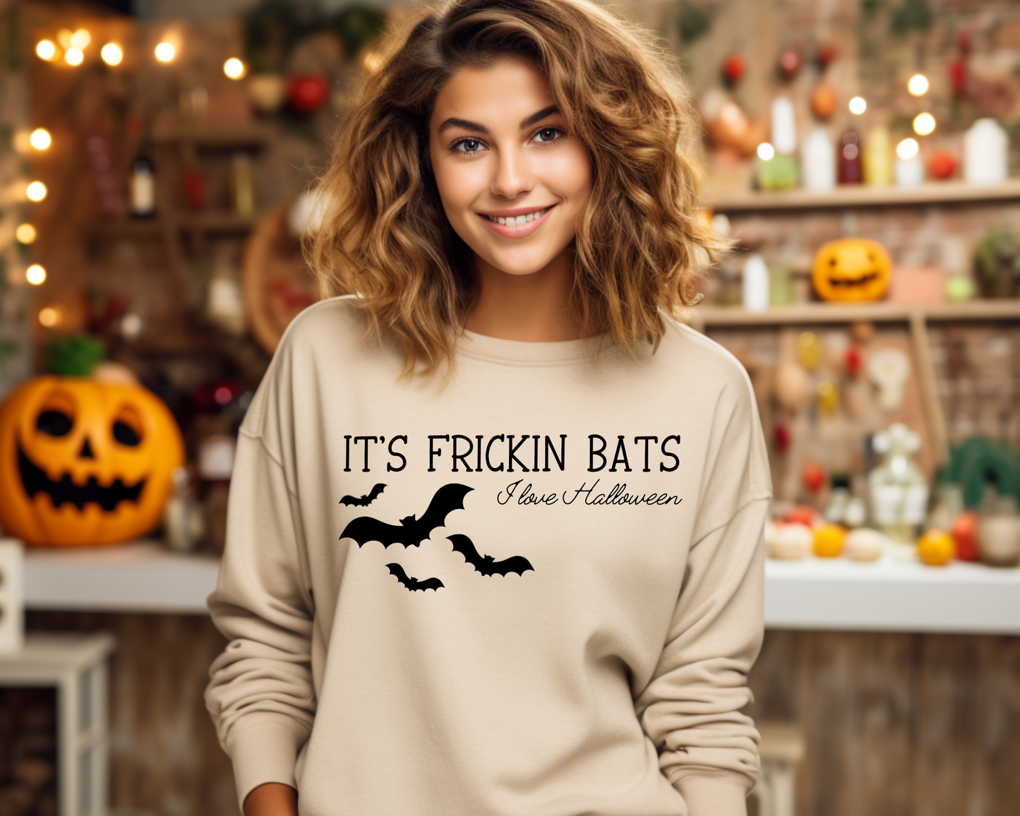 It's Frickin Bats/ Crewneck - MKcreativeprints