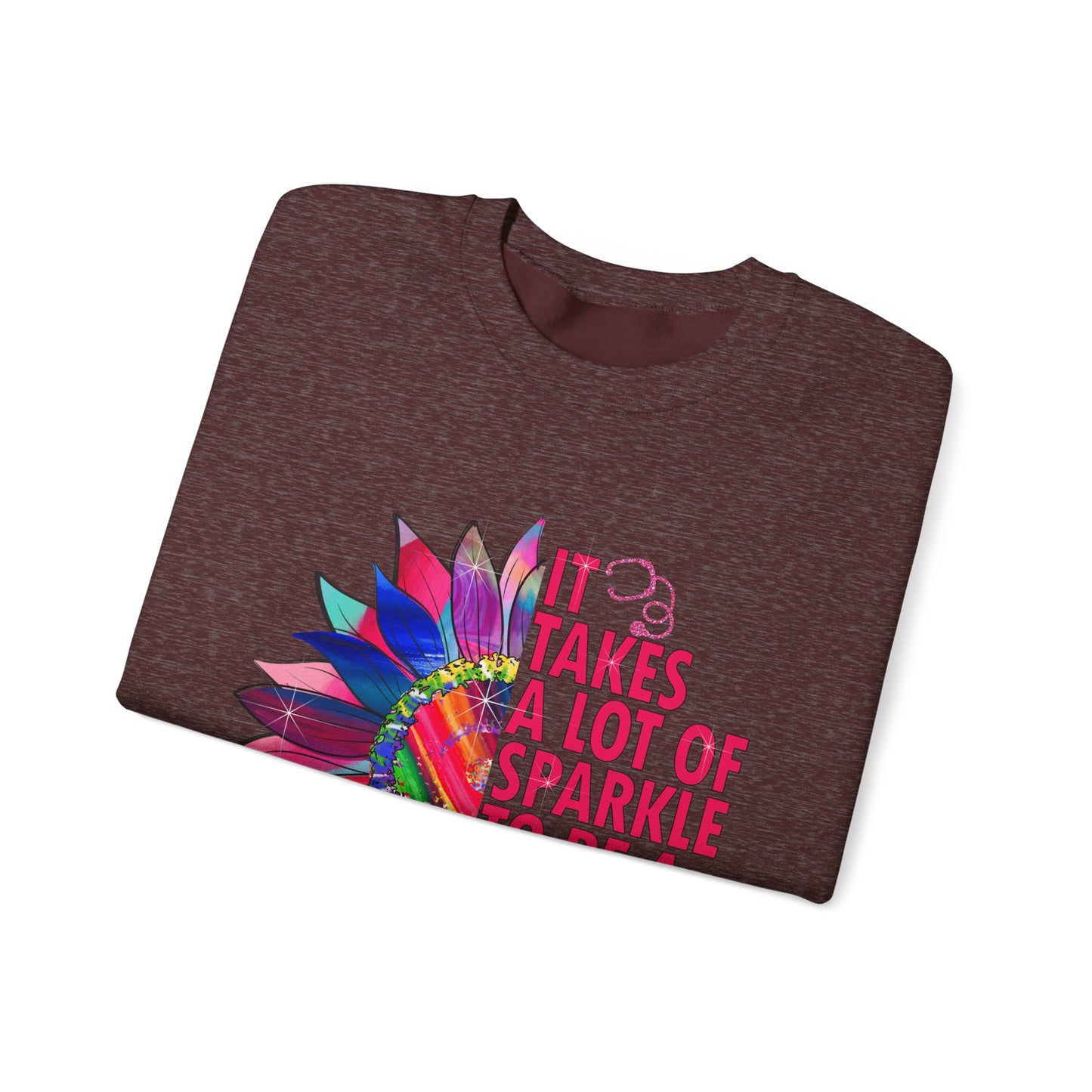 Personalized Sparkle Pediatric Nurse Sweatshirt with Custom Name - MKcreativeprints