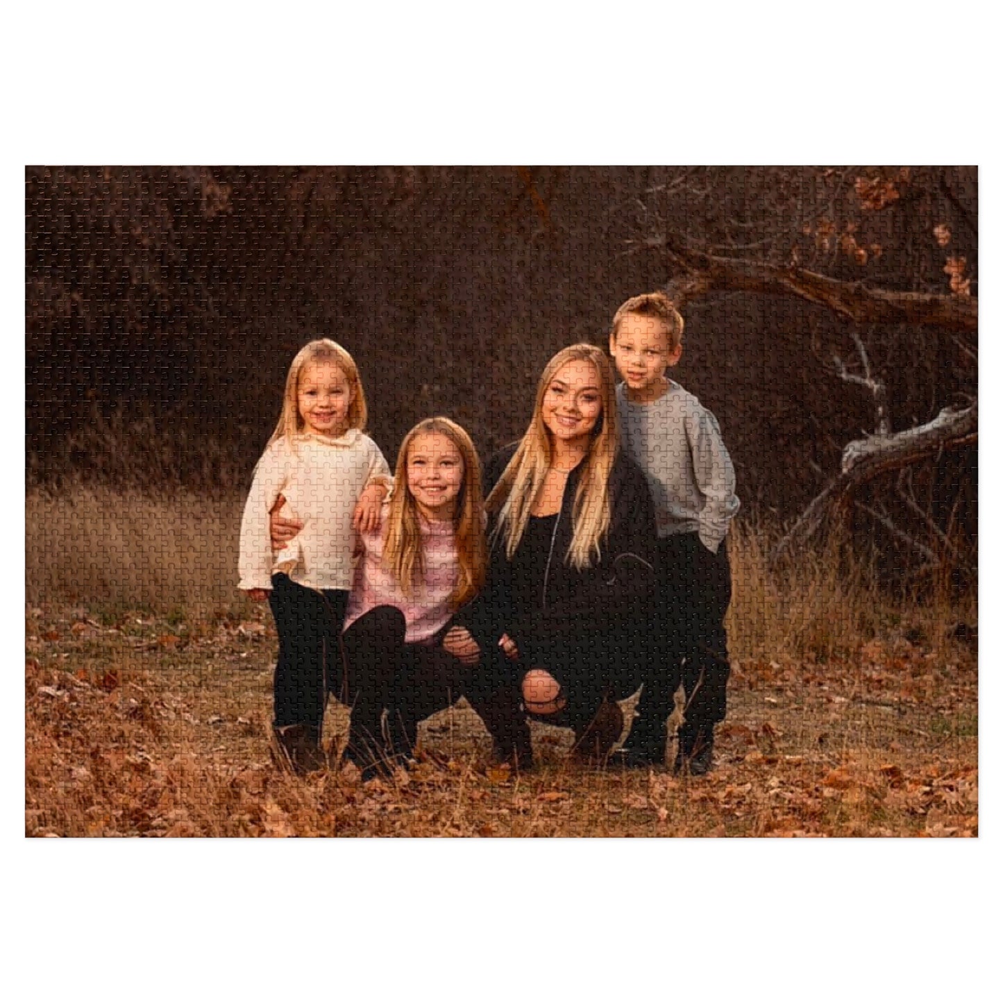 Personalized Photo Jigsaw Puzzle from your own picture - Custom order up to 2000 pieces (40" X 28") - MKcreativeprints