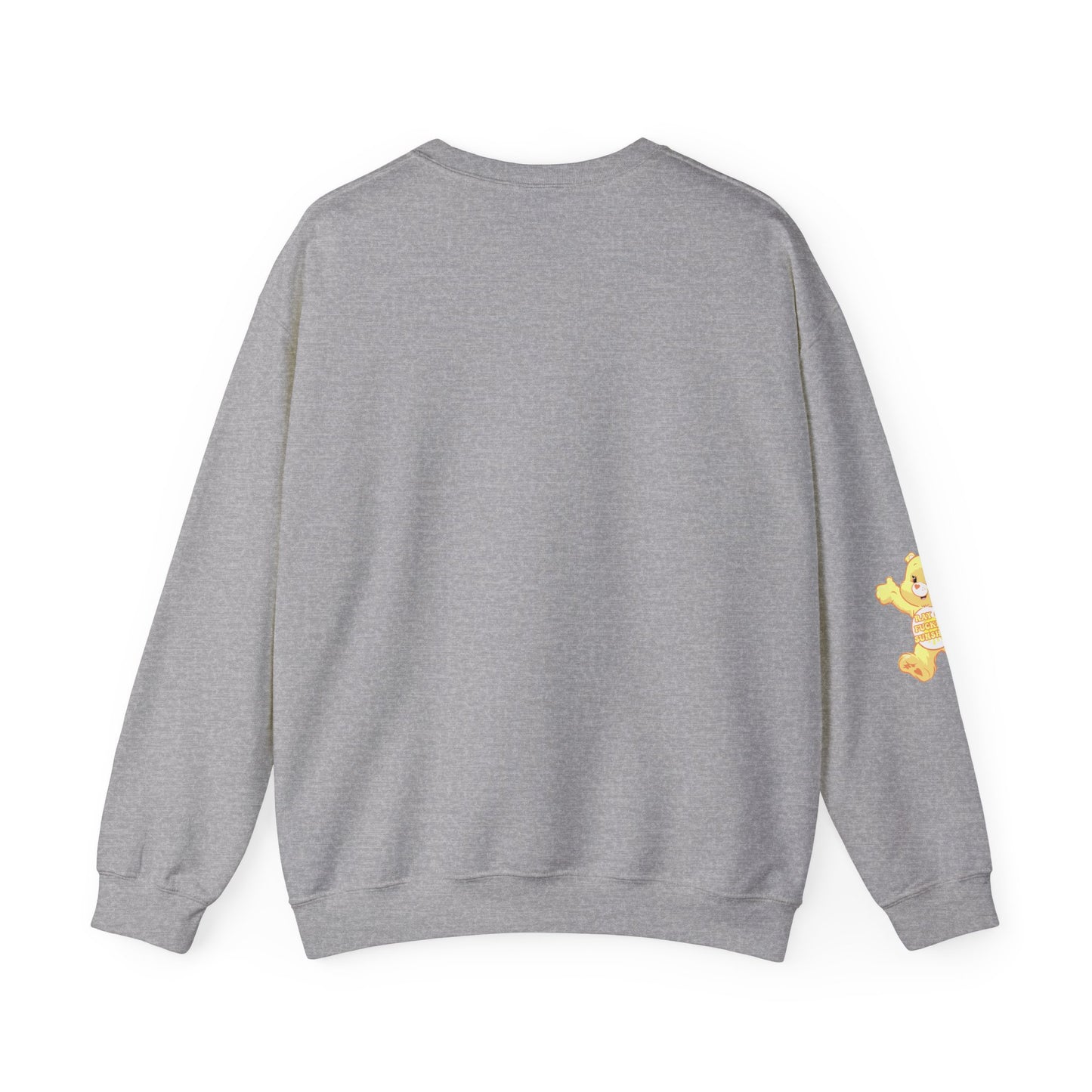 Ray of Fucking Sunshine Curse Swear Care Bear Unisex Heavy Blend™ Crewneck Sweatshirt - MKcreativeprints