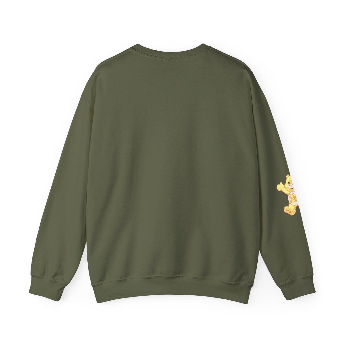 Ray of Fucking Sunshine Curse Swear Care Bear Unisex Heavy Blend™ Crewneck Sweatshirt - MKcreativeprints
