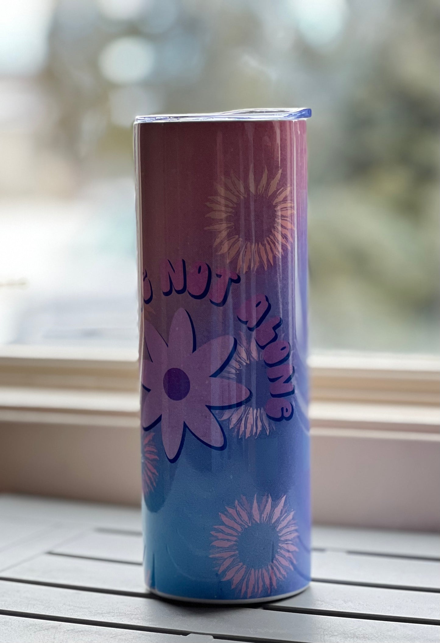 Mental Health | Positive Affirmations Tumbler | Drinkware - MKcreativeprints