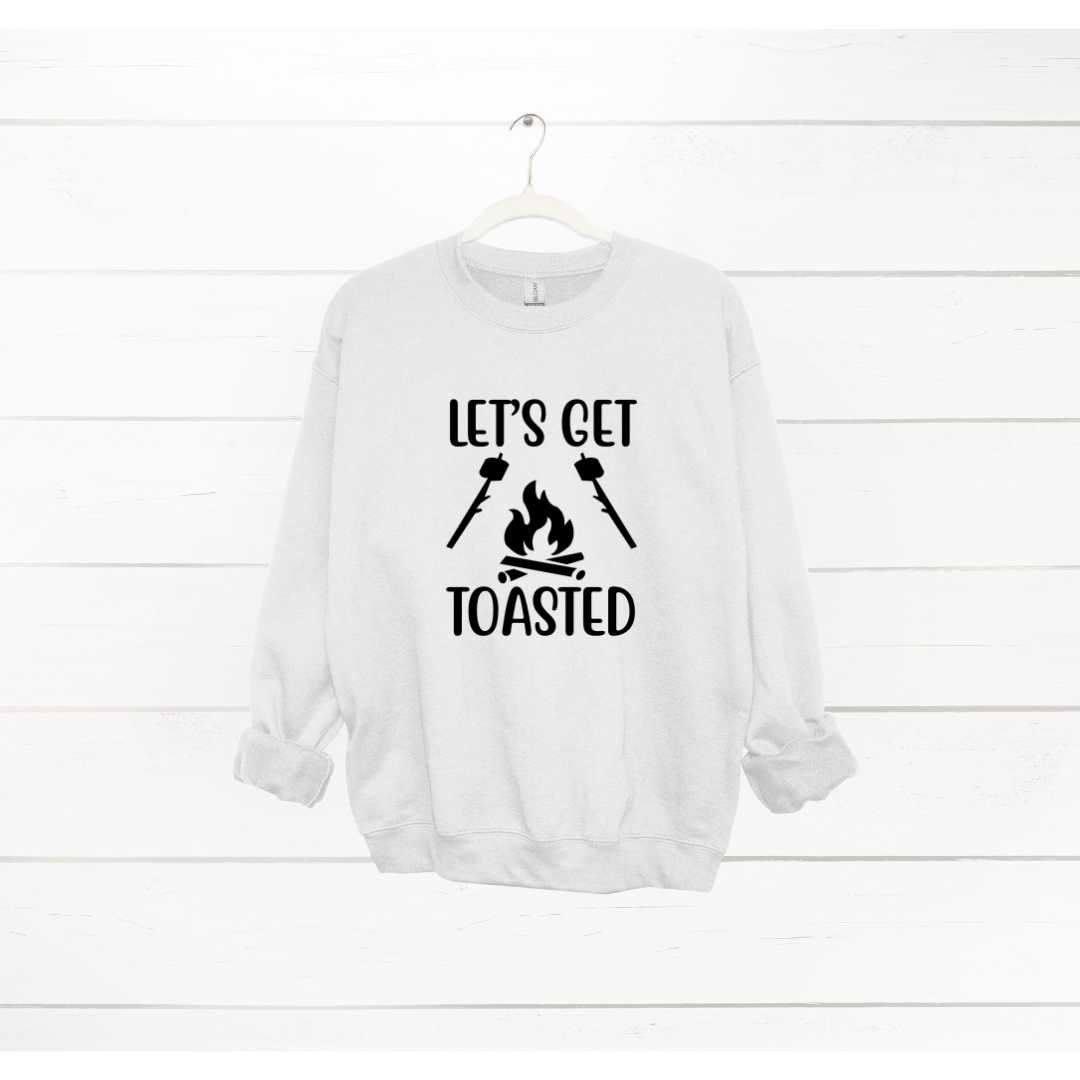 Let's Get Toasted/ Crewneck - MKcreativeprints