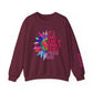 Personalized Sparkle Pediatric Nurse Sweatshirt with Custom Name - MKcreativeprints