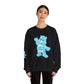 No Fucks to Give Swear Curse Care Bear Unisex Heavy Blend™ Crewneck Sweatshirt - MKcreativeprints