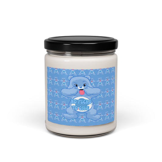 NO F@CKS to Give Scented Soy Candle, 9oz - MKcreativeprints
