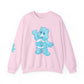 No Fucks to Give Swear Curse Care Bear Unisex Heavy Blend™ Crewneck Sweatshirt - MKcreativeprints