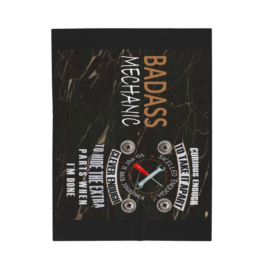 Best Mechanic Custom Blanket - MKcreativeprints