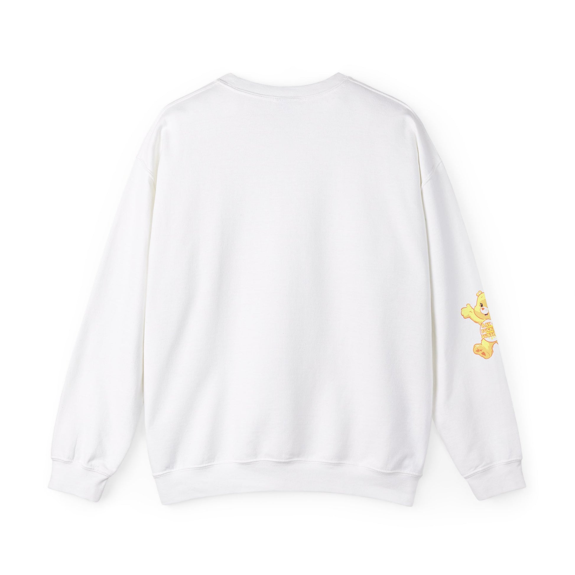 Ray of Fucking Sunshine Curse Swear Care Bear Unisex Heavy Blend™ Crewneck Sweatshirt - MKcreativeprints