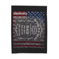 Worlds BEST DAD Whiskey Velveteen Plush Blanket - MKcreativeprints