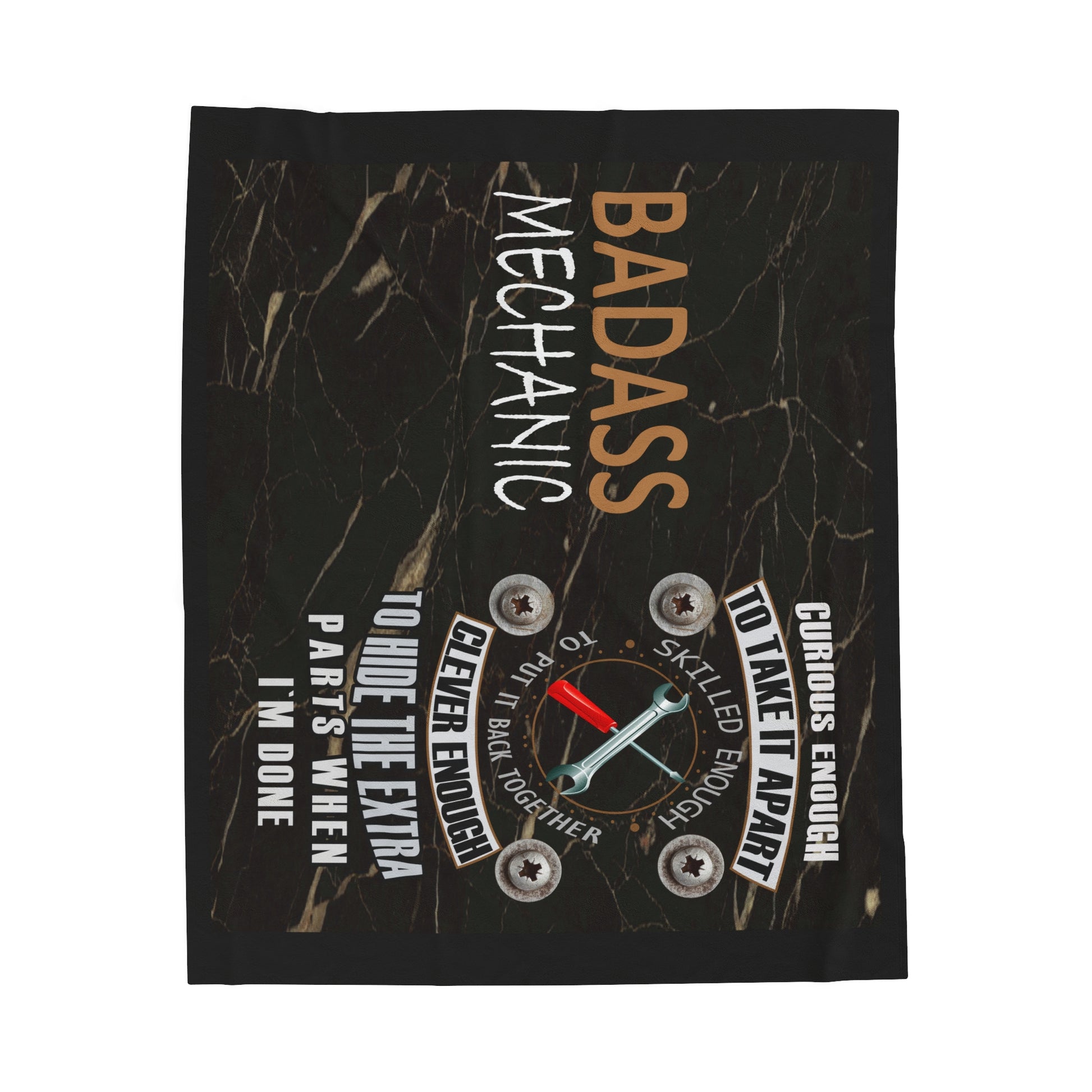 Best Mechanic Custom Blanket - MKcreativeprints