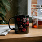 I Love You, Be My Valentine, Kisses Black Mug (11oz, 15oz) - MKcreativeprints