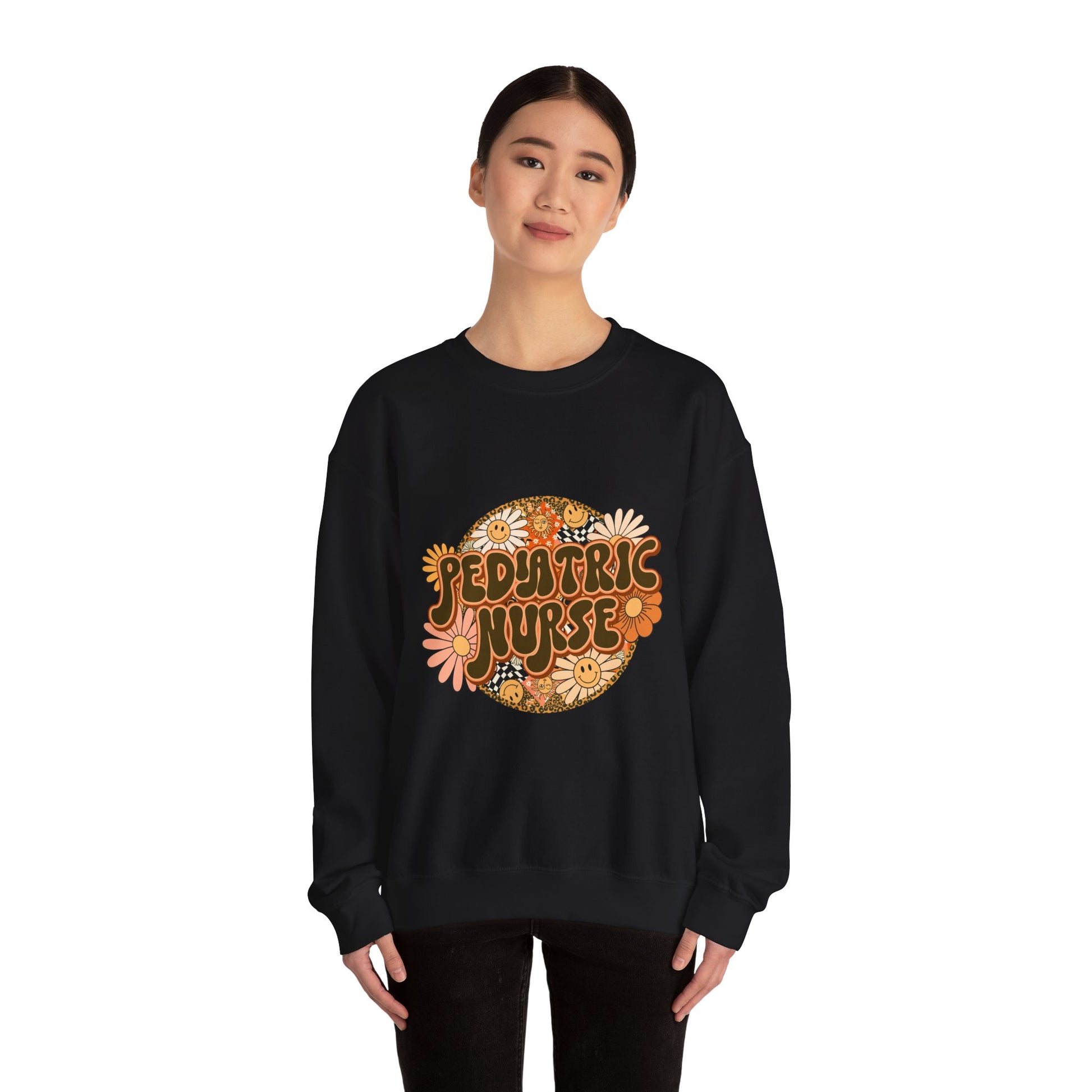 Pediatric Nurse Sweatshirt - Unisex Heavy Blend Crewneck - MKcreativeprints