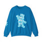 No Fucks to Give Swear Curse Care Bear Unisex Heavy Blend™ Crewneck Sweatshirt - MKcreativeprints