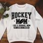 Hockey Mom Loud & Proud Crewneck - MKcreativeprints