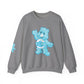 No Fucks to Give Swear Curse Care Bear Unisex Heavy Blend™ Crewneck Sweatshirt - MKcreativeprints