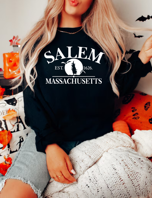 Salem Sweatshirt Halloween - MKcreativeprints