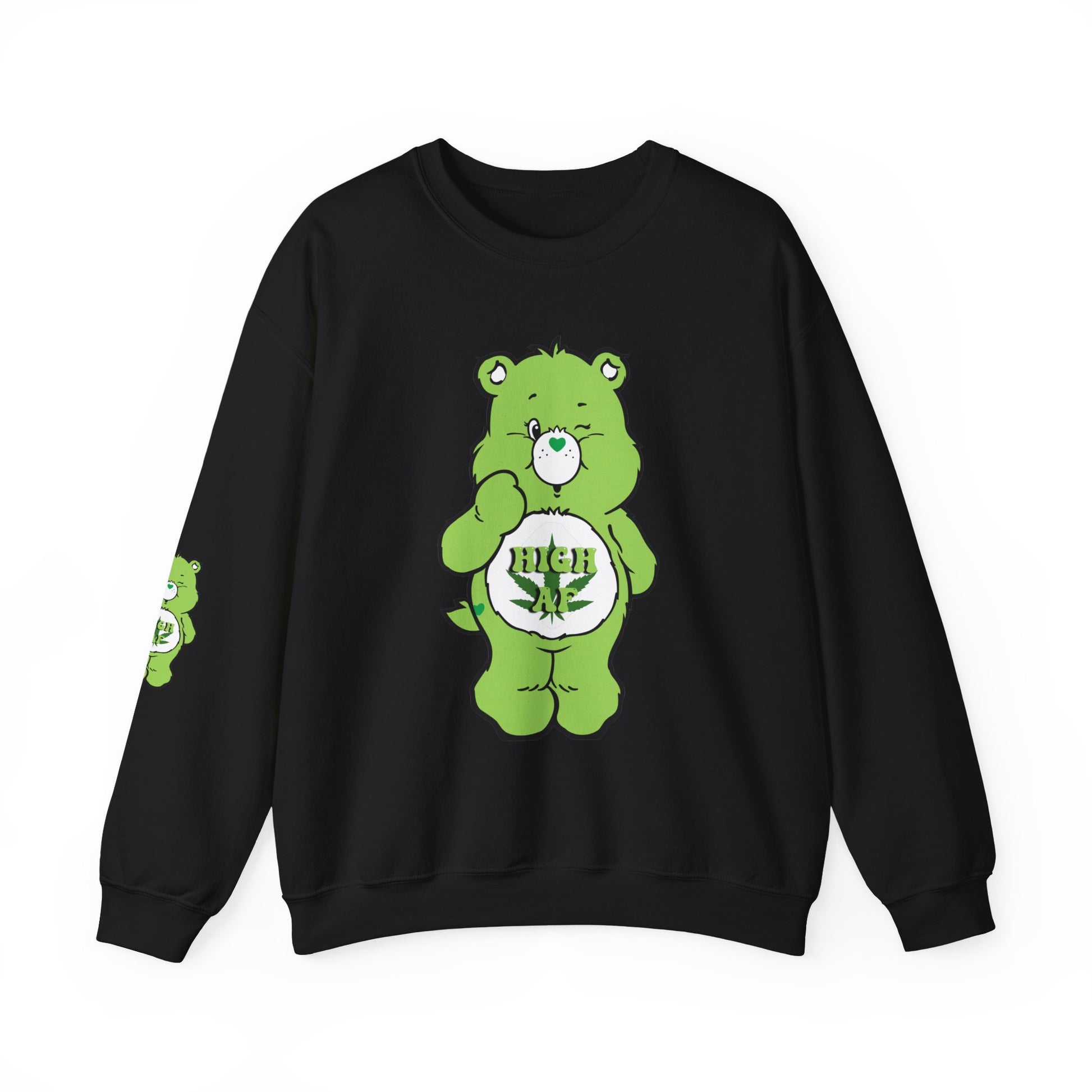 Care Bear High AF Unisex Heavy Blend™ Crewneck Sweatshirt - MKcreativeprints