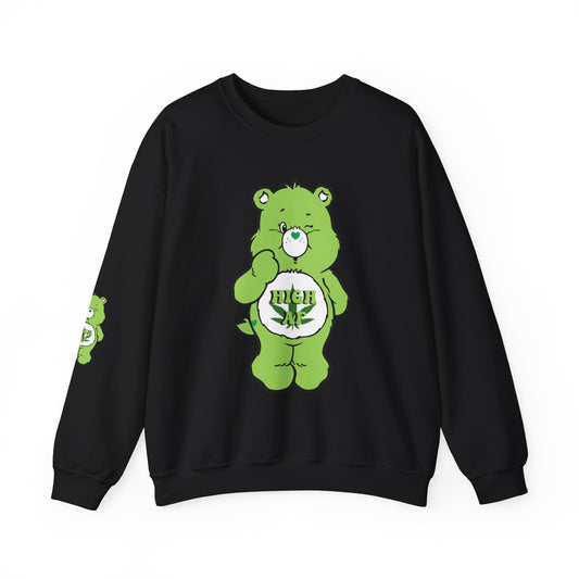 Care Bear High AF Unisex Heavy Blend™ Crewneck Sweatshirt - MKcreativeprints