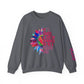 Personalized Sparkle Pediatric Nurse Sweatshirt with Custom Name - MKcreativeprints