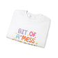 Bit of a Mess but doing my best Unisex Heavy Blend™ Crewneck Sweatshirt - MKcreativeprints