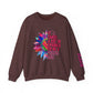 Personalized Sparkle Pediatric Nurse Sweatshirt with Custom Name - MKcreativeprints