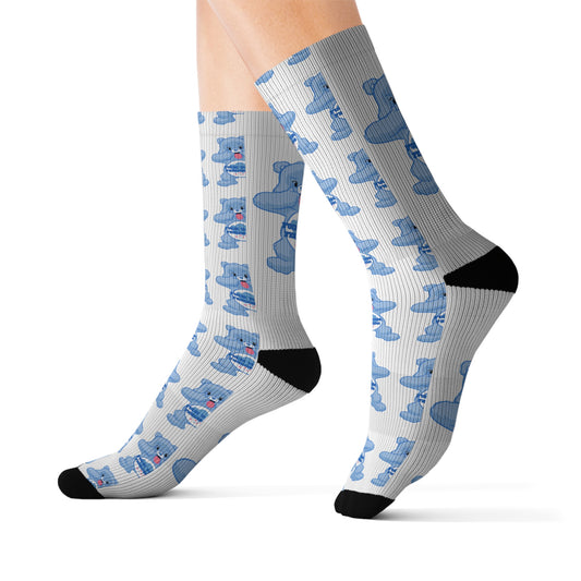 NO F@CKS to Give Sublimation Socks - MKcreativeprints